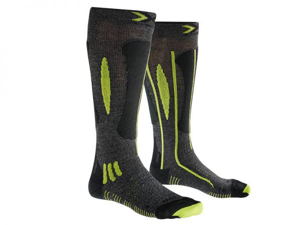 Skarpety X-Socks Effektor xbs. Ski Race Grey Black Lime G492 2018 najtaniej