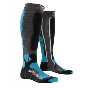 Skarpety X-Socks Ski Pro Soft Anthracite Azure X7A 2019 najtaniej