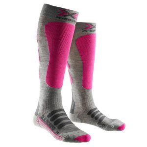 Skarpety X-Socks Ski Silk Merino Lady Grey Fuchsia G361 2019 najtaniej