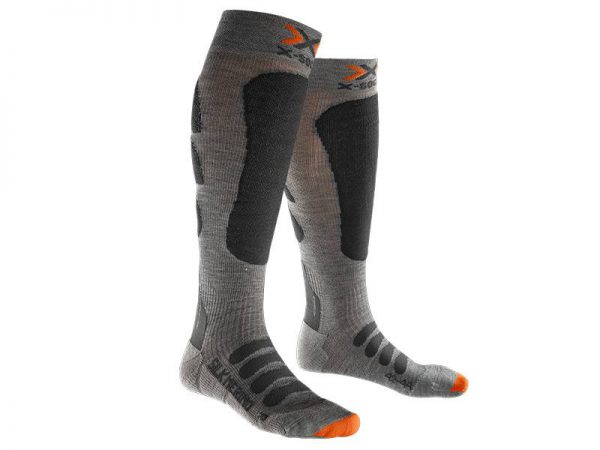 Skarpety X-Socks Ski Silk-Merino Man Grey Anthracite G519 2019 najtaniej