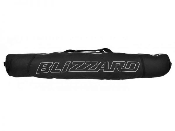 Pokrowiec na narty Blizzard Ski Bag Premium For 2 Pairs Black/Silver 2019 najtaniej
