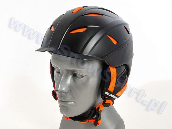 Kask Blizzard Power Ski Helmet Black Matt Neon Orange 2016 najtaniej