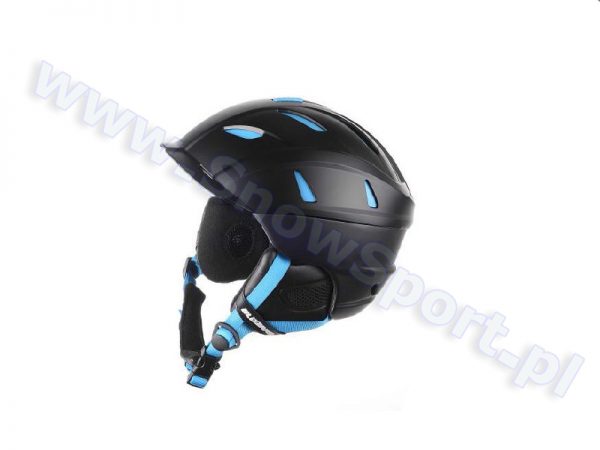 Kask Blizzard Power Ski Helmet Black Matt Neon Blue 2015 najtaniej