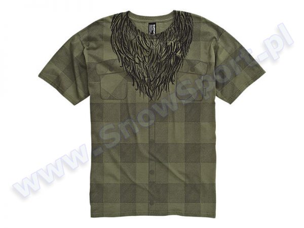 Koszulka Burton Lumberjack Military Green 2012 najtaniej