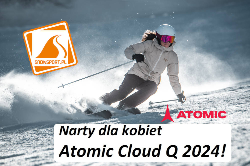 Narty dla kobiet Atomic Cloud Q 2024